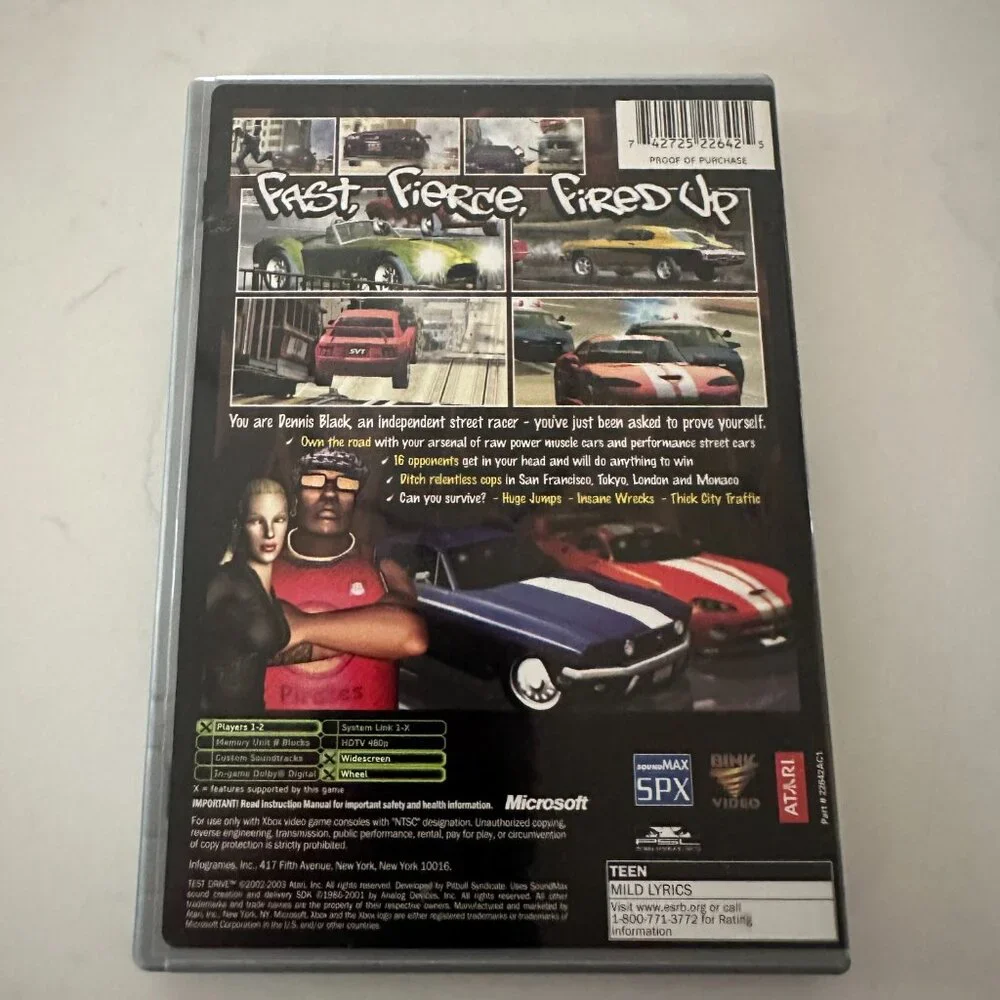Xbox Platinum Hits Test Drive